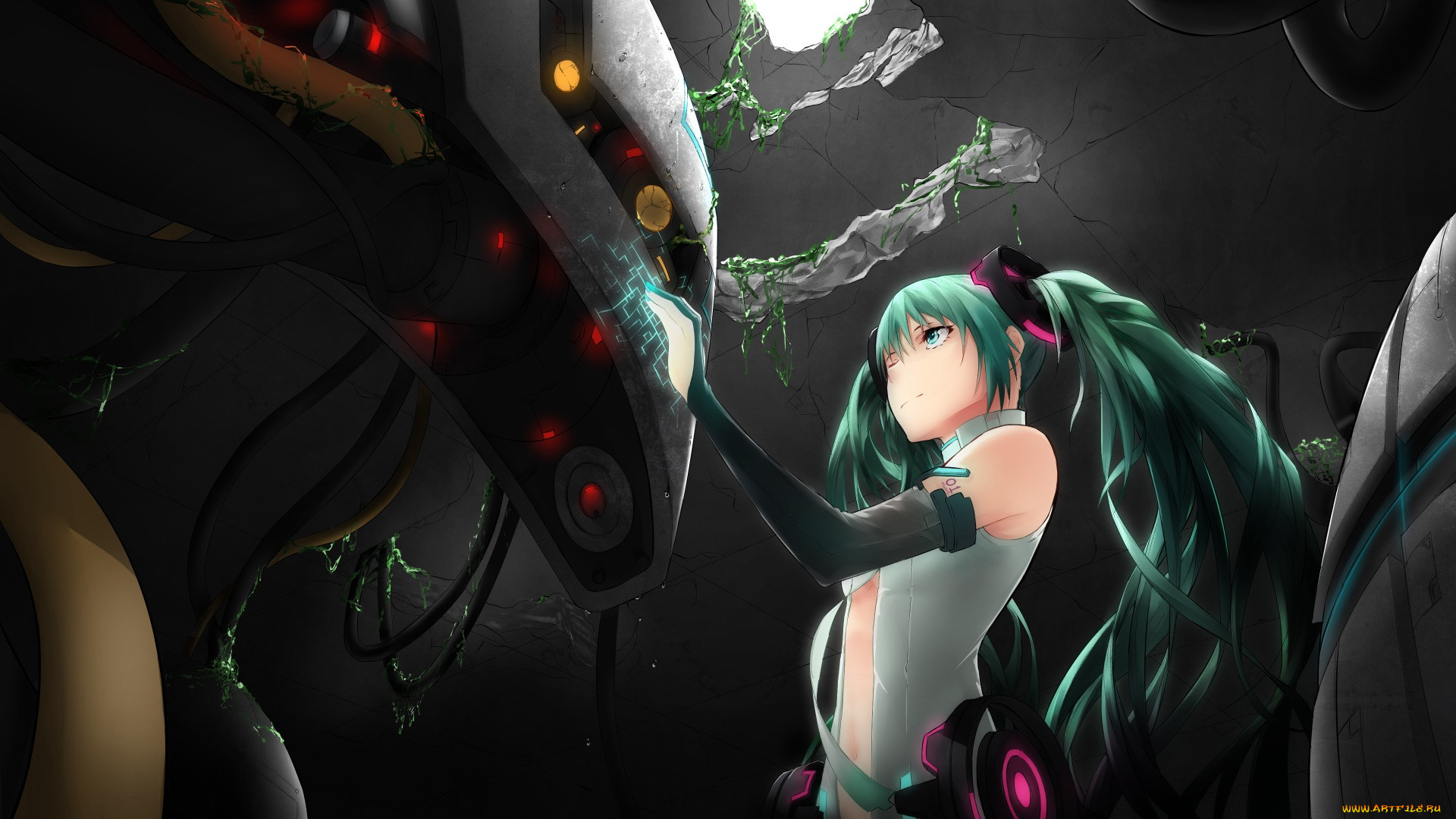 , vocaloid, milaria, miku, append, hatsune